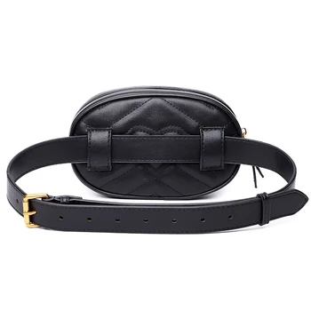 

2019 Contemporary Bags Women Waist Bag Fashion Leather Messenger Shoulder Velvet Belt Bag Girls Bolsa Cymka