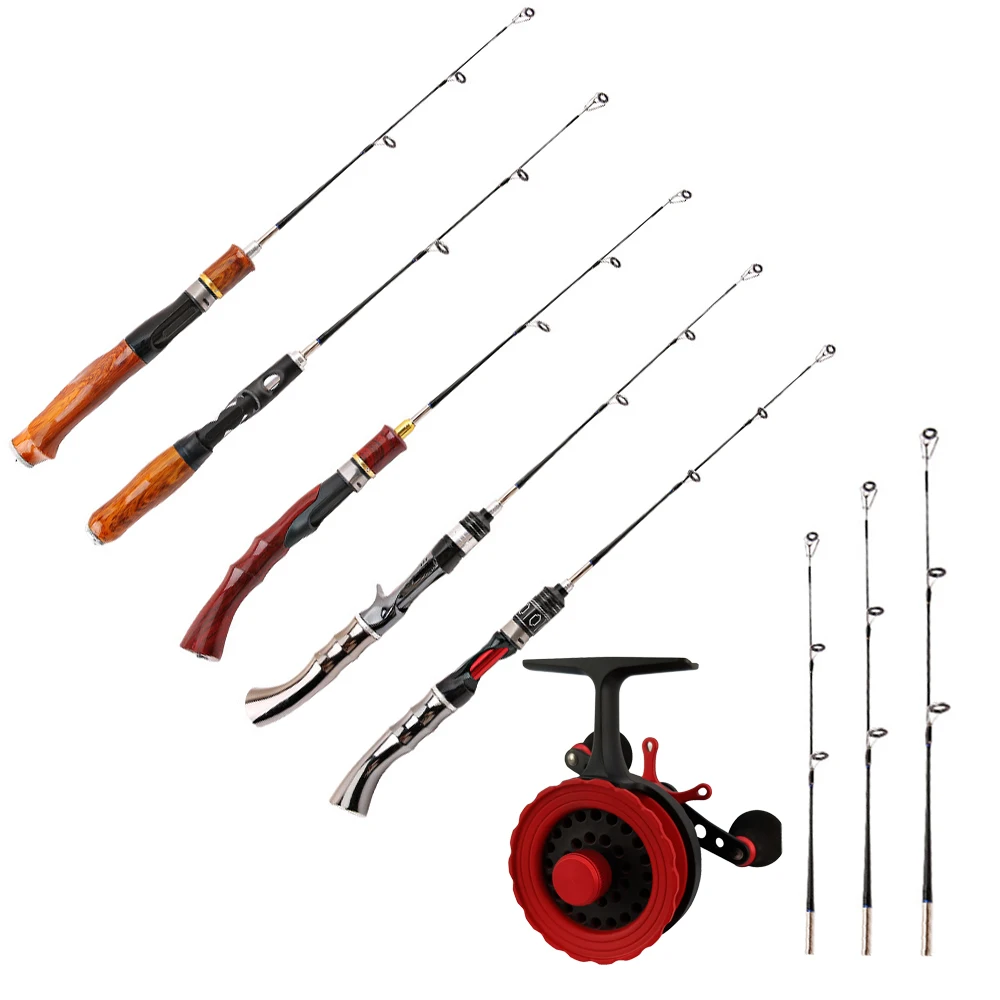 AventikIceFishingRodSpinningRodCarbonFiberIceUltralightCarp