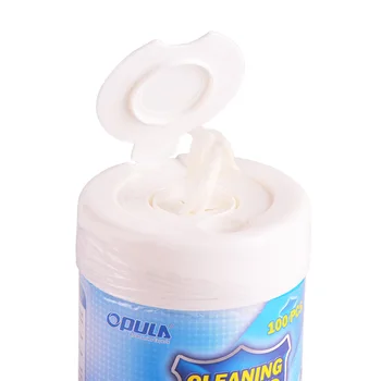 

100Pcs Alcohol Wet Wipes Clean Nursing Tissue Protection Vehicle Non-woven Fabrics Disinfection Wipes