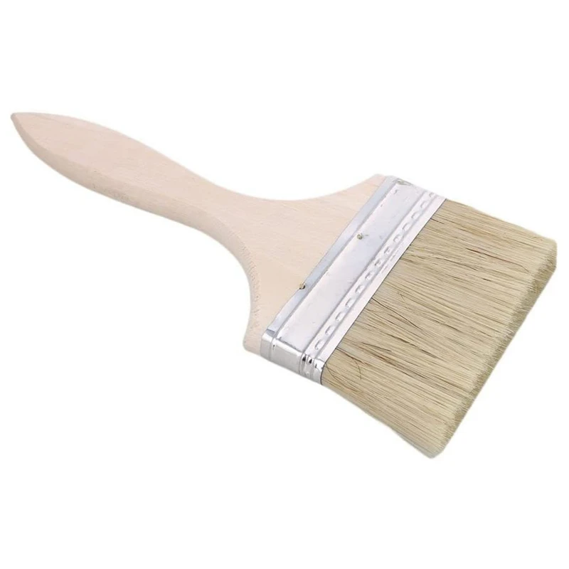 18 Pack of 4 Inch (89mm) Paint Brushes and Chip Paint Brushes for Paint Stains Varnishes Glues and Gesso masonry roller