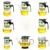 Различные Kamjove Glass Kungfu Teapot PiaoYi Bei Удобная Чайная Чашка Kungfu Tea Set Press AUTO-OPEN Art Tea Cup