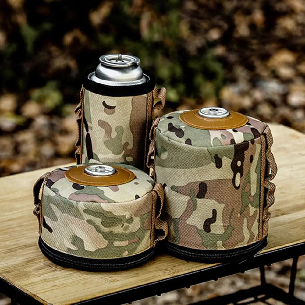 

Drop-proof Oxford Cloth Camouflage Picnic Gas Tank Storage Pouch for Outdoor