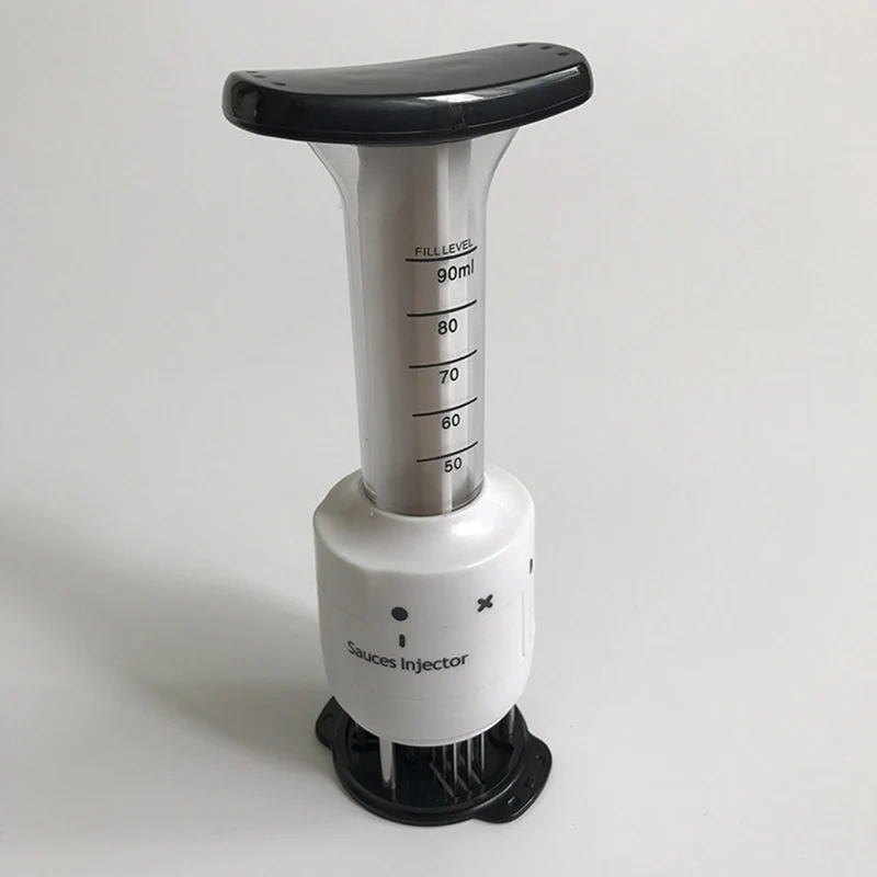 ABSS-инъекции типа иглы Мясо Tenderizer профессиональный ручной инъекторы мяса для инъекций свежего мяса кухонные инструменты