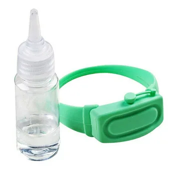 

1/2/4pcs Portable Sillicone Soap Bracelet Wristband Hand Dispenser Band Squeezes Bottle 68x63x20mm Wristbands