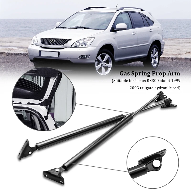 2 шт. для Lexus RX300 1999 2000 2001 2002 2003 авто аксессуары для багажника подъемные опоры "анти-шок" Газовые стойки