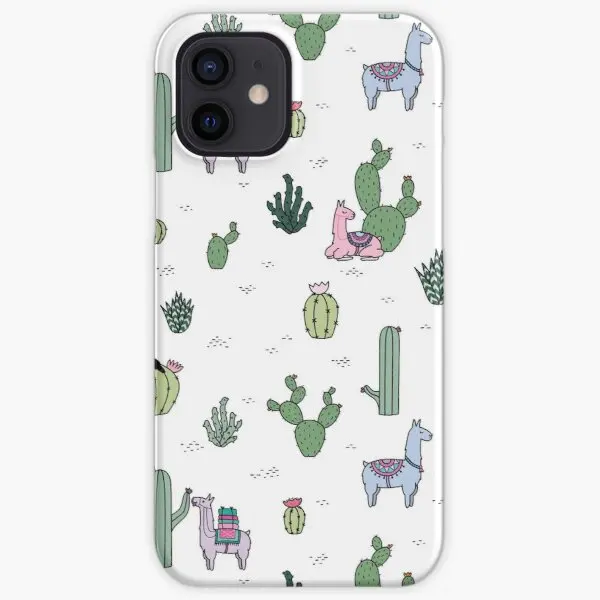 Cacti Llamas Iphone Snap Hard Phone Case for iPhone 6 6S 7 8 Plus 11 12 13 Pro Max Mini 5 5S X XS XR Photos Accessories | Мобильные