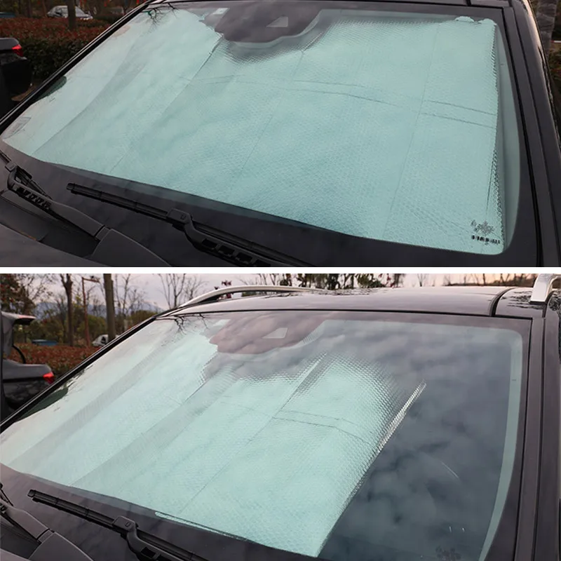 Автомобильный солнцезащитный козырек, внутренние автомобильные Чехлы, переднее окно, солнцезащитный козырек для внедорожников, лобовое стекло, защита от ультрафиолета, изоляционные аксессуары