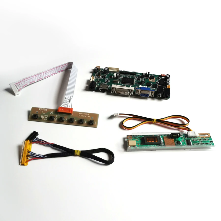 Для LP171WU1-TLB1/TLB2 1920*1200 17," MNT68676 экран контроллер привод плата HDMI DVI VGA ЖК-монитор панель LVDS 30Pin CCFL комплект