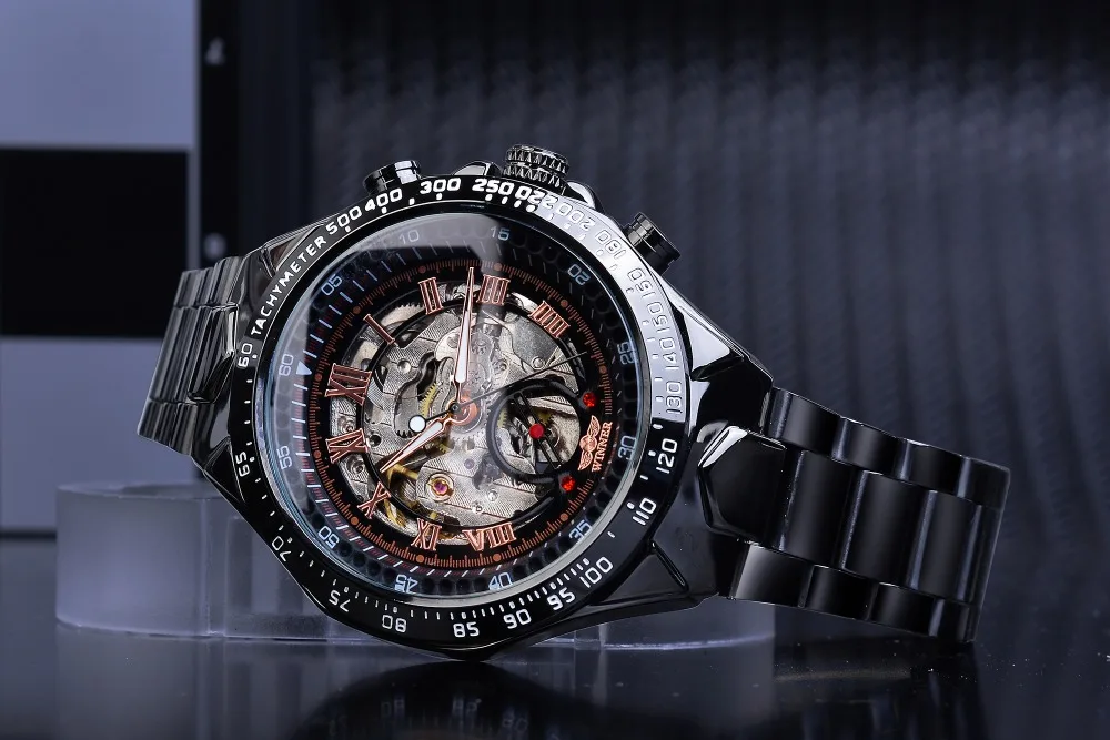 2019ABDO механические Спортивные design award ободок золотые часы мужские часы Топ Роскошные Брендовые Часы Автоматические часы со скелетом