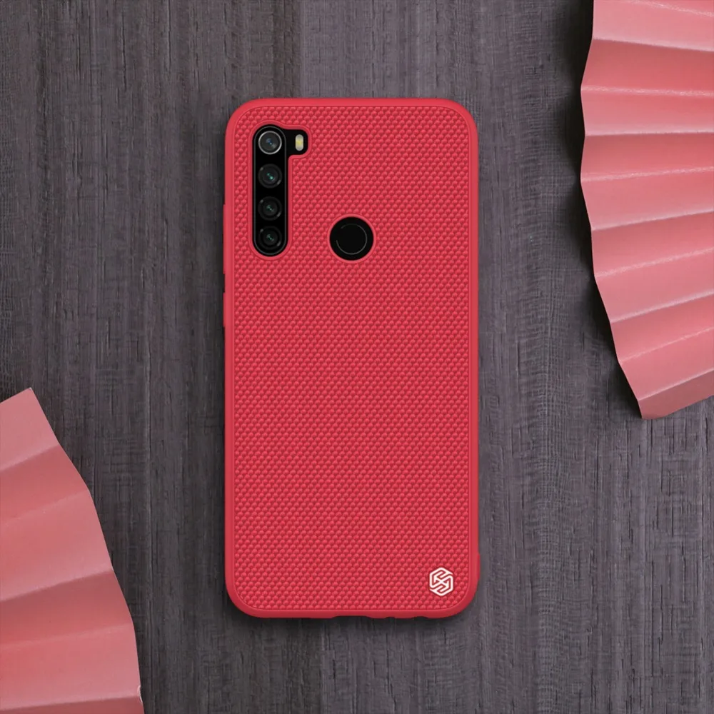 Чехол для Xiaomi redmi note 8/note 8 Pro чехол NILLKIN Текстурированный чехол из нейлонового волокна задняя крышка для redmi note 8 прочная нескользящая