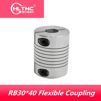 

1pcs RB D30 L40 CNC Stepper Motor Shaft Coupler Flexible Coupling 8/9.5/10/12/12.7/14/15/16mm Motor Connector 8*14mm