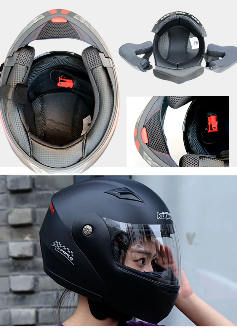 Анти-туман двойной объектив мотоциклетный Bluetooth шлем внедорожный электрический мотоциклетный шлем с Bluetooth шлем