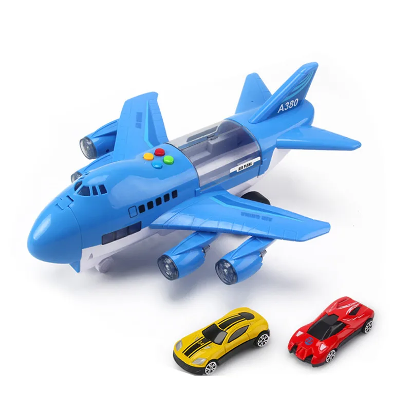Музыкальная история моделирование трек инерция детская игрушка самолет большой размер пассажирский самолет дети лайнер игрушечный
