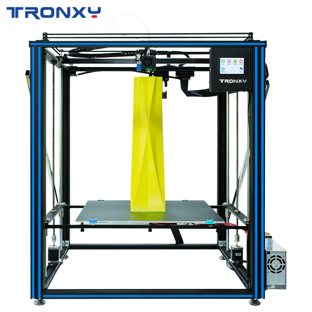 Tronxy X5SA-500 PRO Модернизированный 3d принтер FDM линейная направляющая Высокая точность большой размер ультра-тихий автоматический нивелир новейший