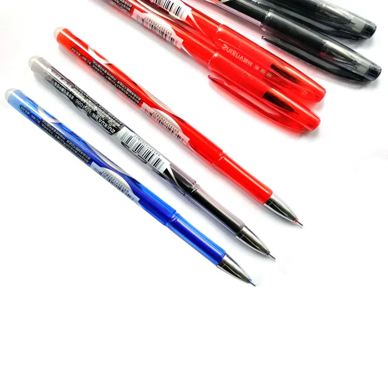 Delvitch 6+ 20 шт/набор 0,5 мм стираемая гелевая ручка стираемая ручка стержень синий черный стираемые чернила ручка школьные Офисные инструменты