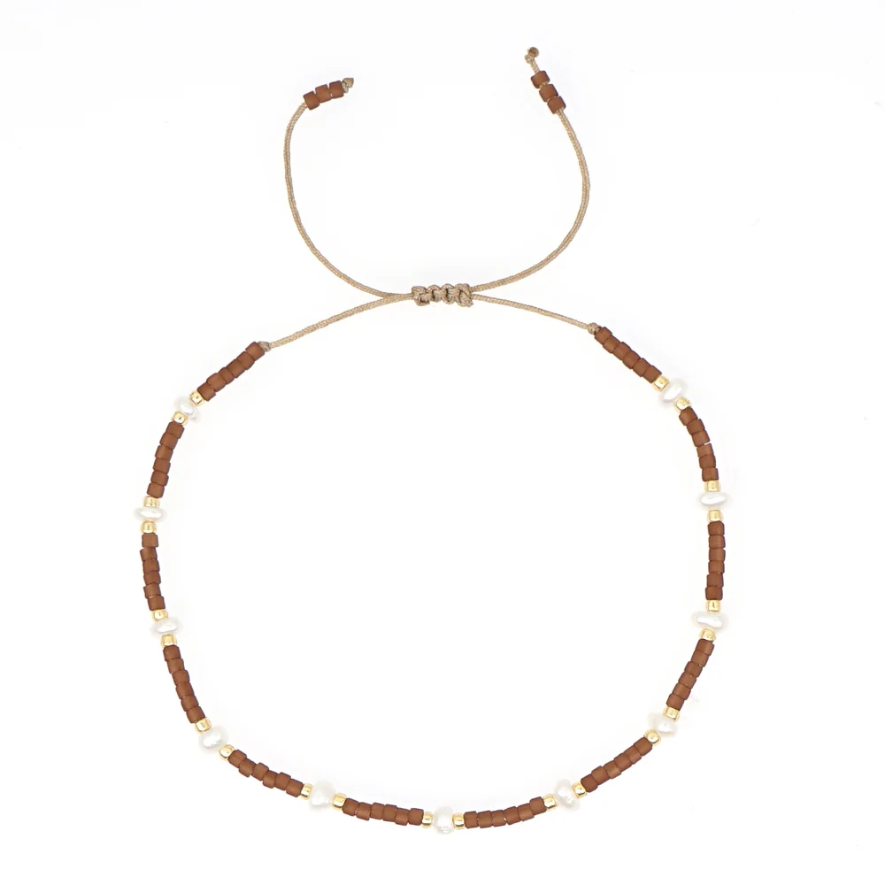 Bo2boho, жемчужные браслеты для женщин,, Pulseria Mujer Moda, MIYUKI, жемчужный браслет, ювелирное изделие, браслет, дружба, регулируемый