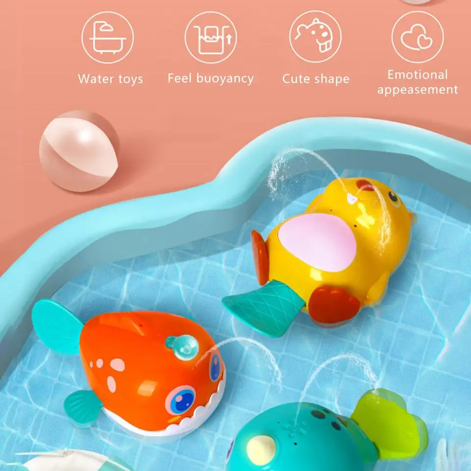 robot bath toy