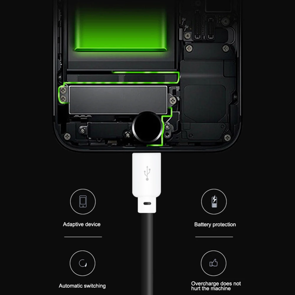 Интеллектуальное управление громкостью USB кабель для передачи данных зарядное устройство светодиодный фонарик кабель быстрая Синхронизация данных usb зарядный кабель для Android type C