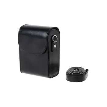 

Camera Bag PU Leather Protective Case with Shoulder Strap for Canon G9X SX700 SX170 S90 S110 S120 G7X G7Xii for Sony for Nikon