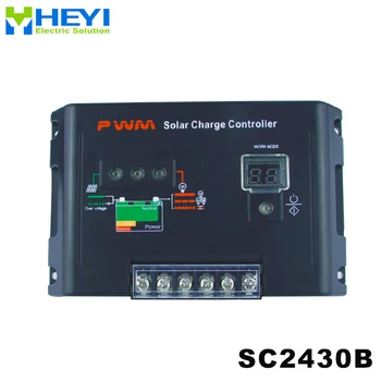 

Universal solar charge and discharge controller SC2430B 12V / 24V 5A solar controller pwm for solar street light