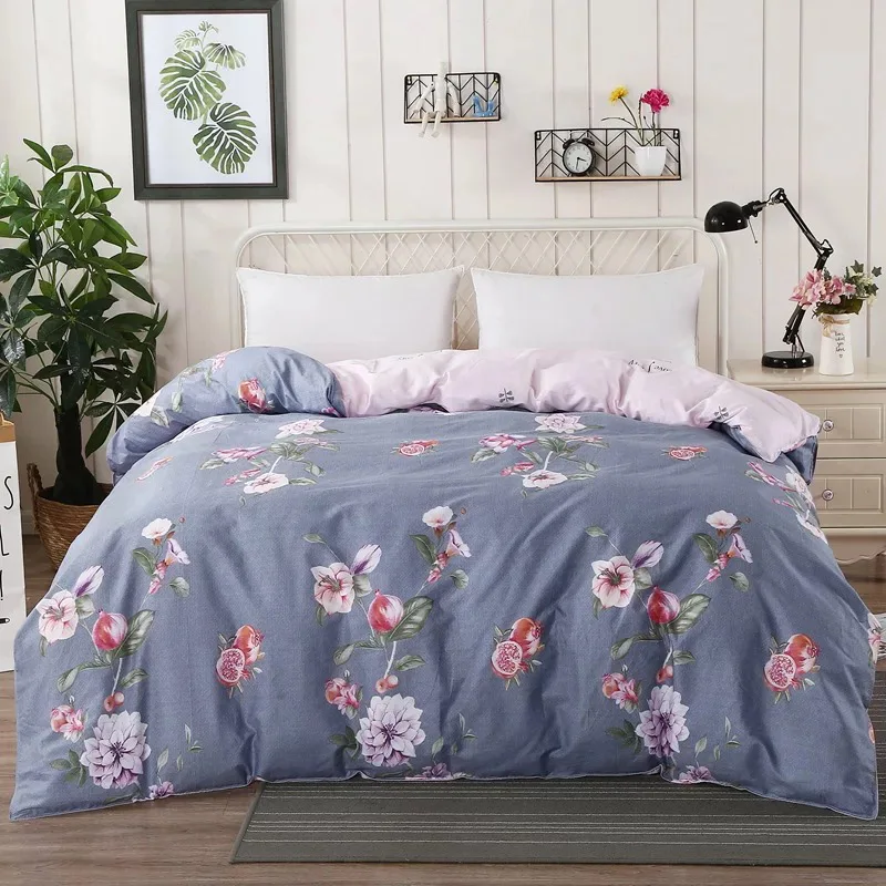 H JUSTCHIC, чистый хлопок, пододеяльник, твил, хлопок, 40 S, 128x68, плотность, для студенческого общежития, с одним рисунком, пододеяльник, не скатывается - Цвет: H