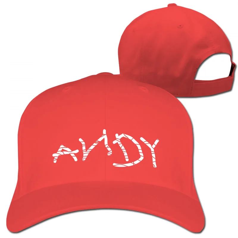 Distressed ANDY(История игрушек) бейсболка для мужчин и женщин Кепка для водителя грузовика модная Регулируемая Кепка - Цвет: 1-Red