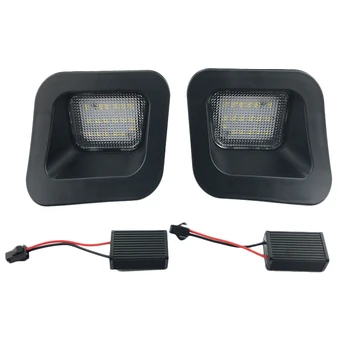 

2X Fit For Dodge Ram 1500 2500 3500 03-18 License Plate Rear Bumper Lights