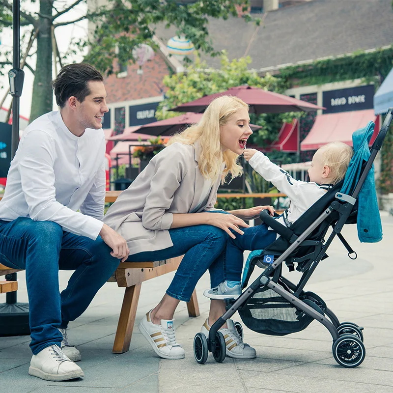 Детская садовая тележка Gaojingguan, может лежать, превосходит светильник во избежание землетрясения, карманное транспортное средство