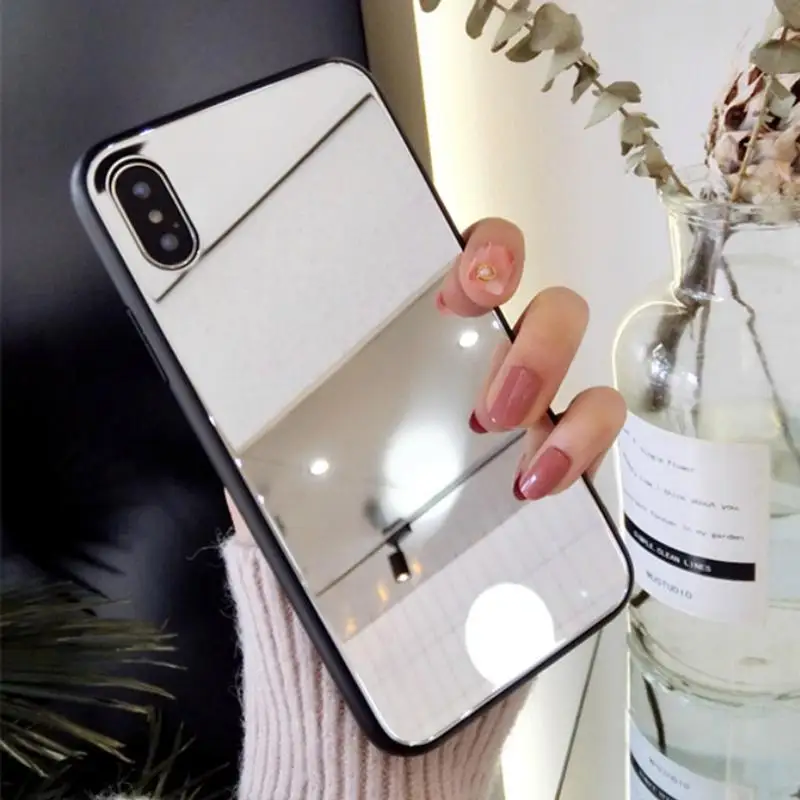 Роскошный мягкий зеркальный силиконовый чехол для samsung Galaxy Note10 Note9/8 S10 S9 S8 J8 J6 J4 A50