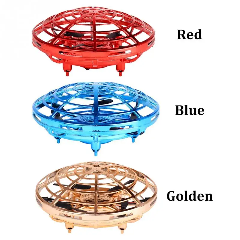 Мини-Волшебный Летающий Радиоуправляемый Дрон НЛО мяч ручной зондирования самолет маленький вертолет инфракрасная индукция flayaball Квадрокоптер, Дрон детские игрушки