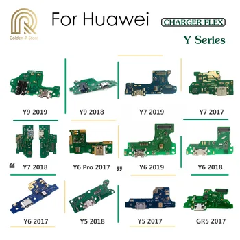 

Golden-R Charging Port Connector Board Parts Flex Cable With Microphone Mic For HuaWei Y9 Y7 Y6 Pro Y5 Prime GR5 2017 2018 2019