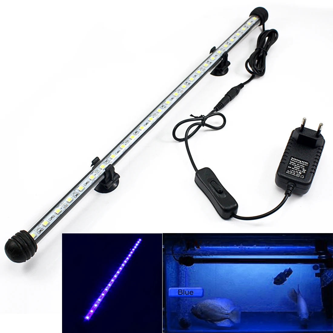 Светодиодсветильник подводная лампа для аквариума погружная водонепроницаемая