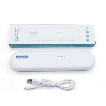 

X11 Portable UV Toothbrush Sterilizer Holder Ultraviolet Disinfection Box USB Charging Cleaner for Home Use Supplies