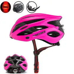 KINGBIKE велосипедный шлем Для женщин розовый Сверхлегкий In-mold велосипедный шлем с козырьком дышащий дорога горный MTB открытый велосипед шлем