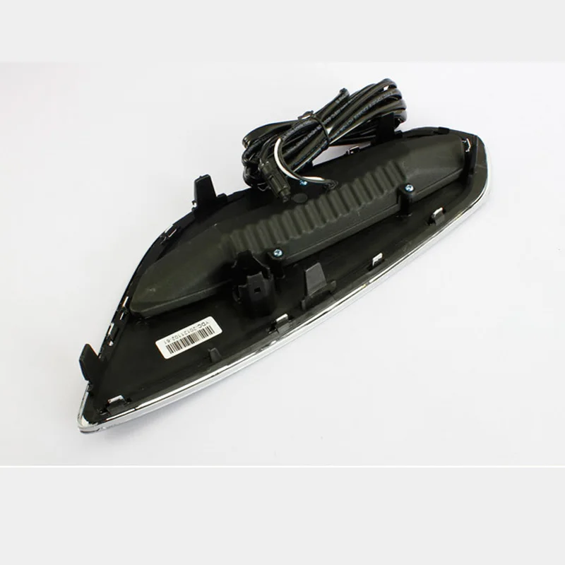 2 шт. светодиодный DRL для Volvo S60 V60 2011 2012 2013 светильник-откл стиль реле водонепроницаемый матовый ABS автомобиль DRL 12 В Светодиодный дневной ходовой светильник