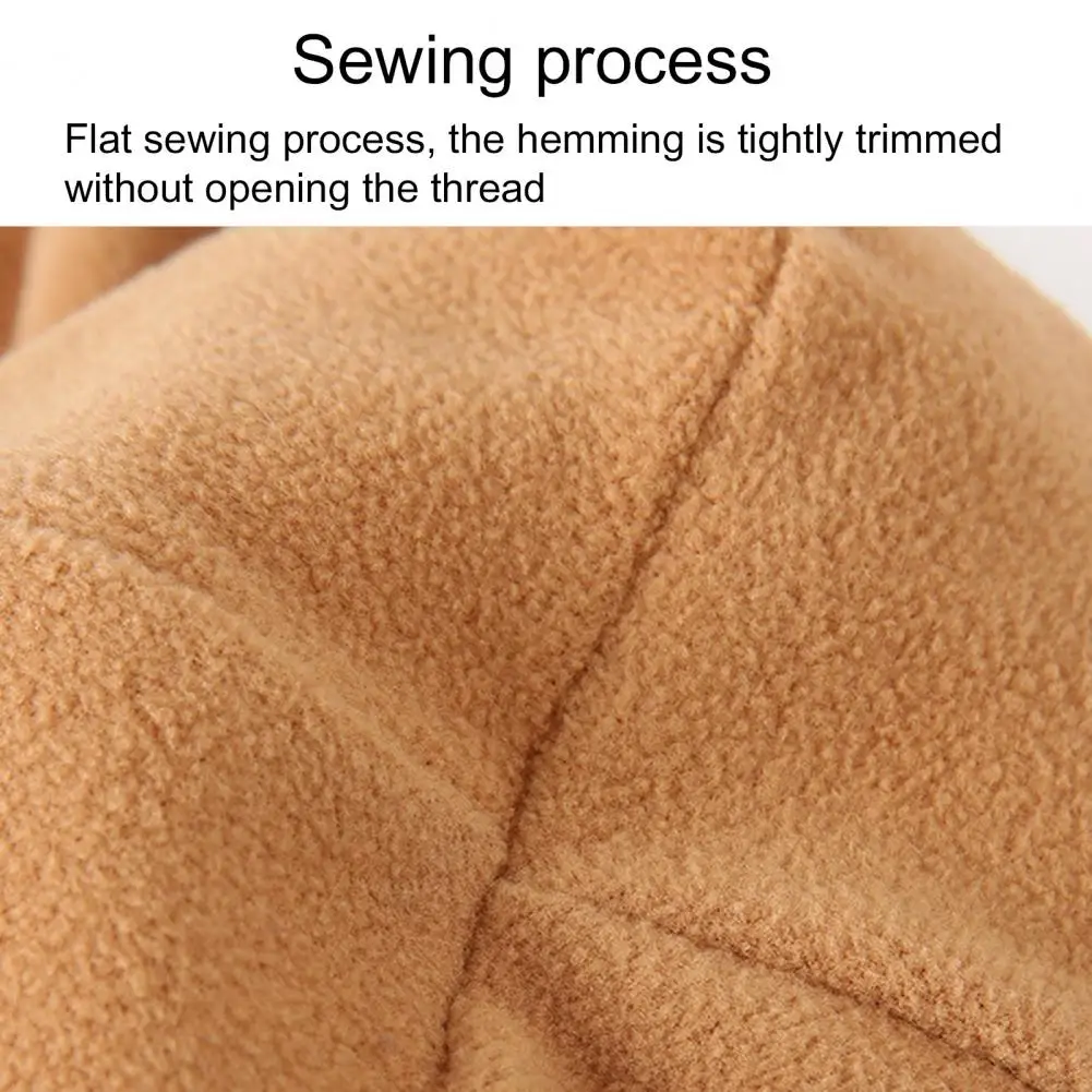 Winter Hat Wool Knitted Hat Thickened Knitted Beanie Women's Hat Winter Men Beanies Warm Casual Slouchy Hat Crochet Beanie Female Baggy Dome Fleece