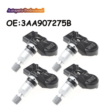 

4 pcs/lot Car accessories 3AA907275B 3AA907275 For 2007-2015 V olkswagen Tiguan Passat CC TPMS Tire Pressure Monitoring System