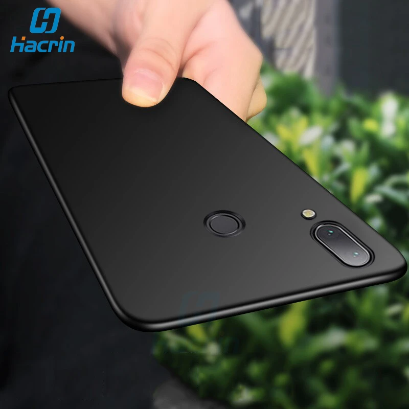 Hacrin чехол для huawei Y7 2019 мягкий тонкий из ТПУ противоударный матовый Prime Полный