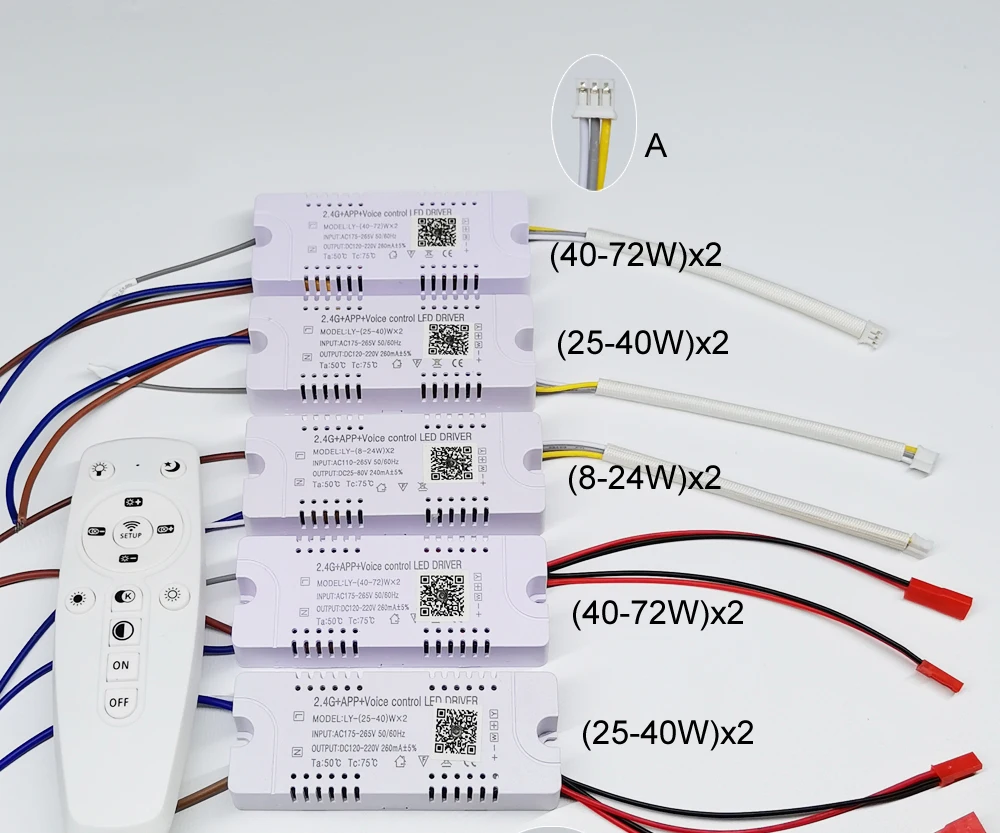 Intelligent led Driver 2.4g 40-60w x4. Intelligent led Driver 2.4g 25-40w x2. Intelligent led Driver 2.4g 37-50w x4. Intelligent led Driver 2.4g с пультом. Драйвер для светодиодной люстры с пультом купить