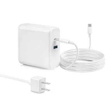 

Type C 73W Power Adapter Charger with 60W Magsafe 2 T-Tip for Mac Book Airand Magsafe L-Tip for Mac Book Pro