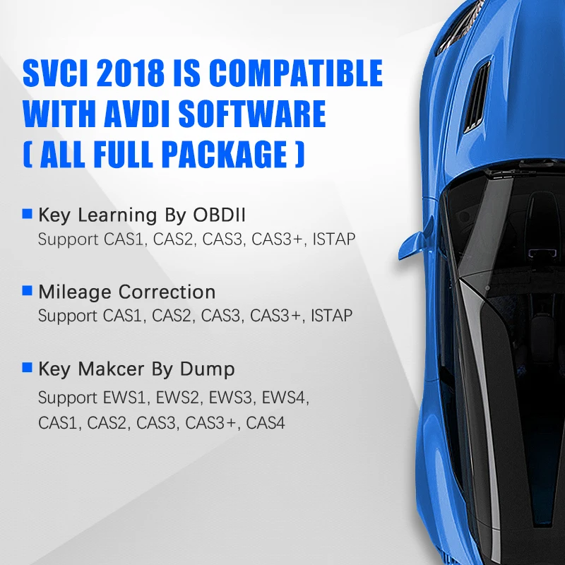 SVCI OBD2 ключевой программист SVCI функция VVDI2 V2015 V2014 SVCI J2534 без ограничений Fvdi abrites commander для обновления vag