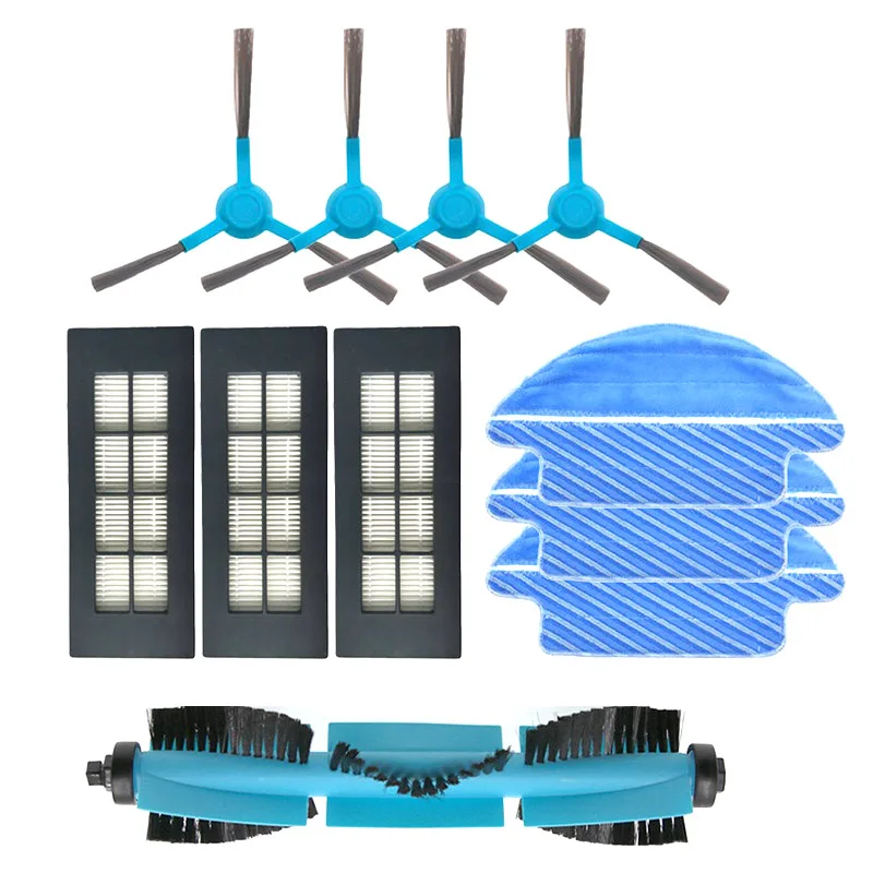 

Vacuum Cleaner HEPa Filter Main Side Brush Mop Cloth for Cecotec Conga 3090 Robotic Vacuum Cleaner Filter Parts