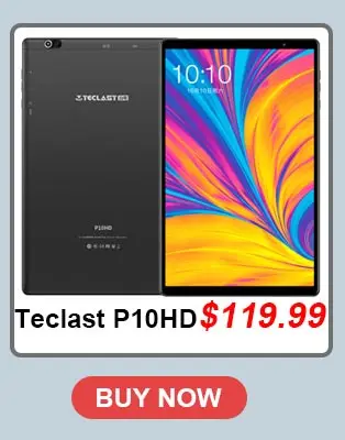 Teclast M16 2 в 1 планшеты 11," Android 8,0 планшетный ПК 4 Гб ОЗУ 128 Гб ПЗУ Helio X27 Deca Core4G сеть 8.0MP док-станция type-C HDMI