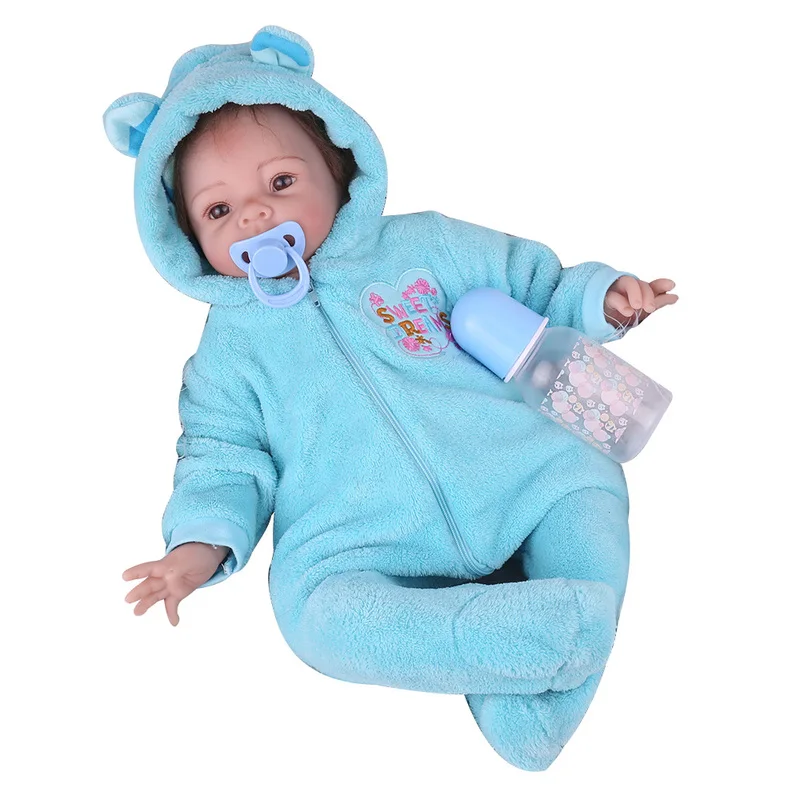 US $157.42 Reborn Baby Doll Cloth Accompany Sleep Simulation Small Baby Doll Child Gifts Creative Speelgoed Meisjes Kids Toys DJ60WW