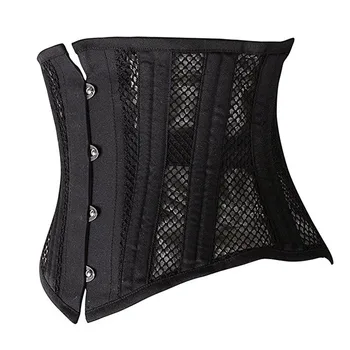 

Breathable double steel bone hollowed-out breathable court corset waistband waistband waistcoat