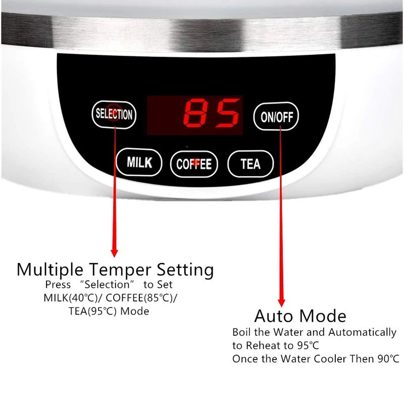 Top Sale Foldable Travel Electric Kettle, Collapsible Electric Kettle, Dual Voltage Auto Shift,Temper Control Portable Travel K