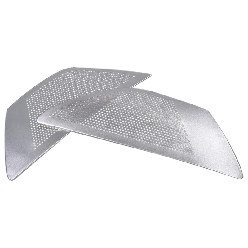 

Car Door Stereo Speaker Cover Trim For Bmw 5 Series F10 520 525Li 528 2011-2016 Aluminum Alloy Styling Accessories 2Pcs/Set