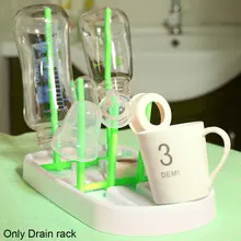 Сушилка сушилка детские домашние Хранение Полка для сосок очистки чашка складной держатель для соски-пустышки и рисунком оленя, подарок бутылка спускное отверстие для кормления