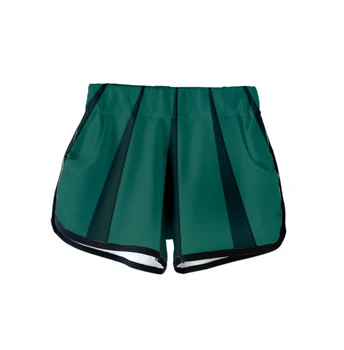 

3D Printed Sailor Moon Women Streetwear Shorts Hot Sale Summer Girls Casual Anime Sailor Moon dark green short pants