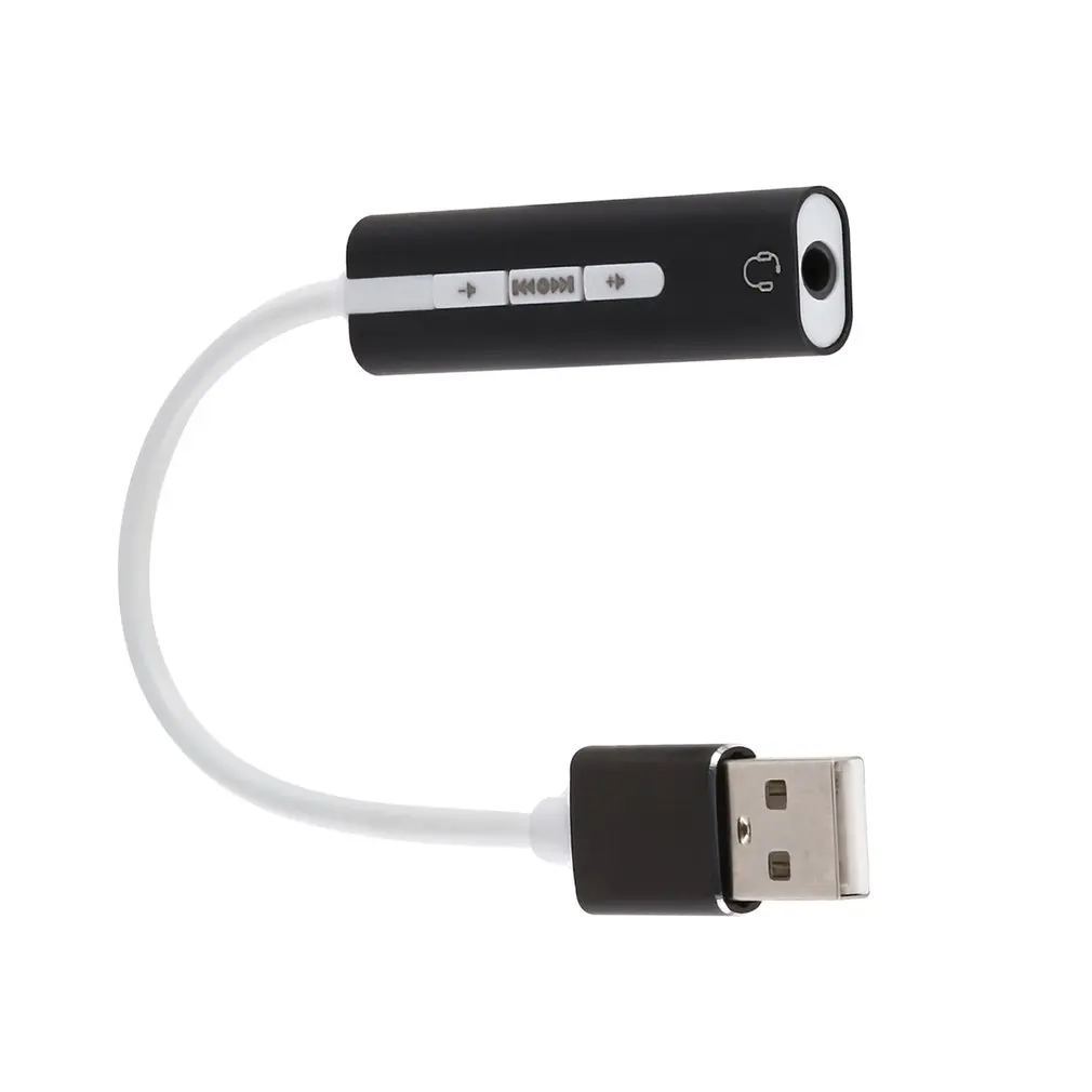 Usb кабель из алюминиевого сплава с одним отверстием звуковая карта 7,1 внешняя Регулируемая громкость компьютерная звуковая карта внешняя компьютерная звуковая карта